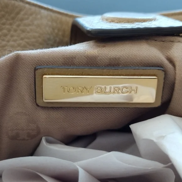 Tory Burch Pebbled Leather Harper Tote Shoulder bag - Picture 8 of 10